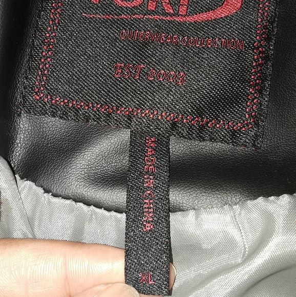 Wool / Leather Jacket - Picture 5 of 6